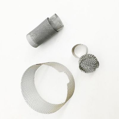 두께 0.35-0.5mm 스테인리스 스틸 필터 튜브