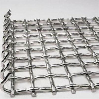 스테인레스 스틸 건축 광산 스크린  Mesh  짜인 와이어 잠겨  크림  Mesh