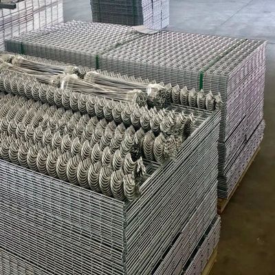 맞춤 컷 구부러진 펑크 사각형 4mm 밸런াইজ 된 용접 된 망 가비온 와이어 박스 케이지