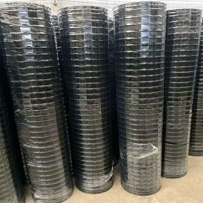 외관 유로 PVC 코팅 용접 철망 롤 블랙 그린 홀랜드 농장 울타리 굽기 절단 철망