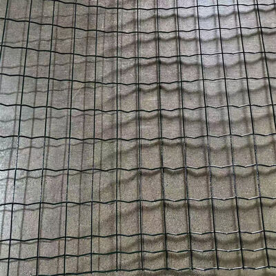 PVC 플라스틱 코팅 유로 울타리 정원 울타리 망 농장 사용 된 용접 철자망 금속 망 울타리 롤