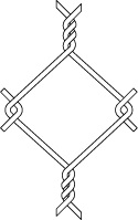50x50mm 핫 디프 젤바니제 체인 링크 울타리 직물 사이클론 와이어 네트 0