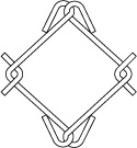 50x50mm 핫 디프 젤바니제 체인 링크 울타리 직물 사이클론 와이어 네트 1