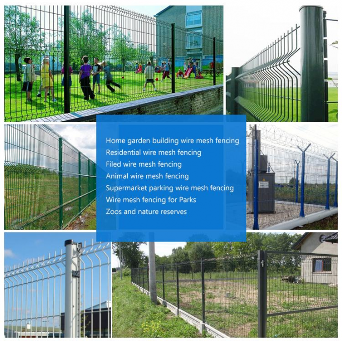 Anping shengxiang fencing factory 3d welded curved fence for garden fence