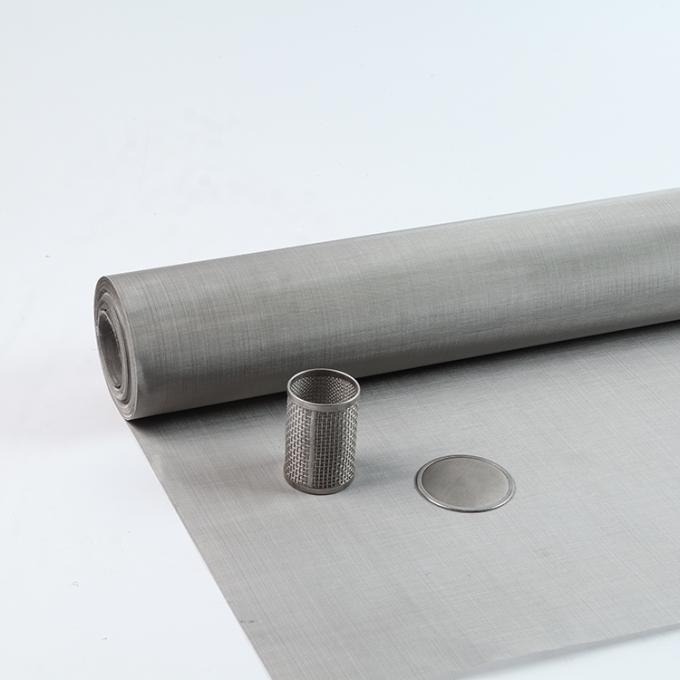 ISO9001 304 스테인리스 스틸 직물 철망 100 200 미크론 물 오일 시트 3