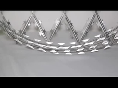 아연 도금 용접 면도기 와이어 메쉬 안티 등반 가시 용접 와이어 메쉬 울타리